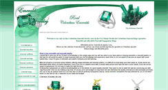 Desktop Screenshot of emeraldsandjewelry.com